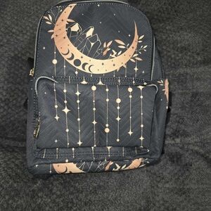 Source Unknown Women's Backpack in Dark Blue and Gold